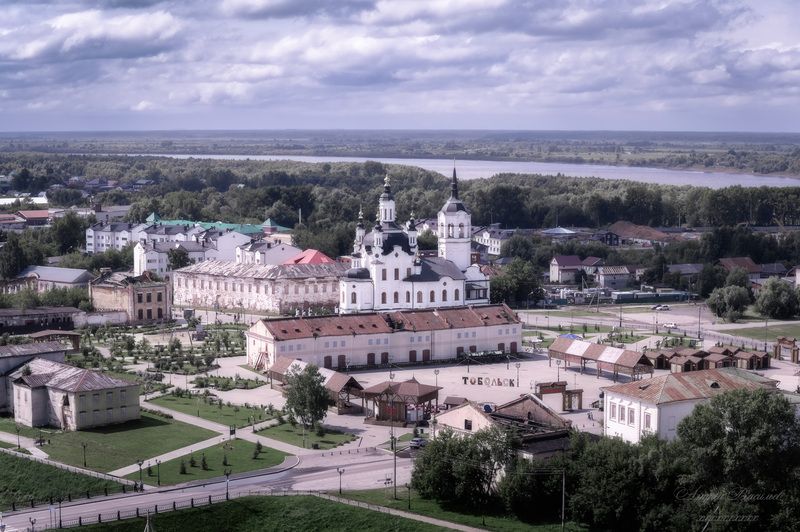 городской пейзаж, архитектура, соборы, Тобольск Тобольскphoto preview
