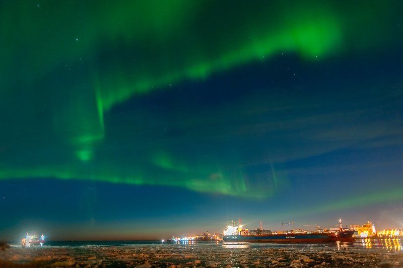 Сполохи над Архангельскомphoto preview