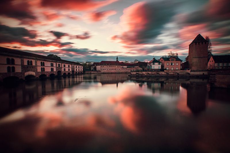 sunset,city,river When The Sun is Gonephoto preview