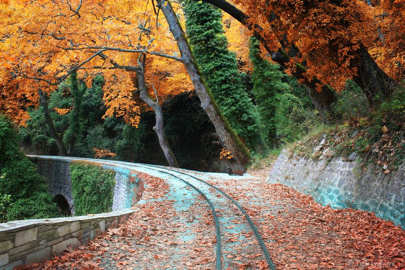 landscape, autumn, Autumn in Pelionphoto preview