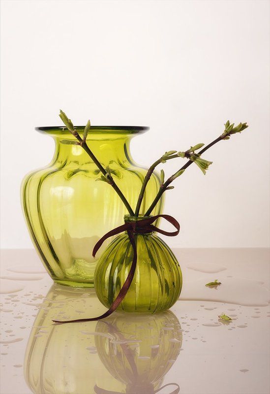 натюрморт, стекло, весна Апрельphoto preview