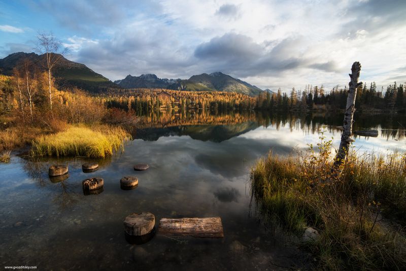 Словакия, озеро, Štrbské pleso, горы, татры Štrbské plesophoto preview