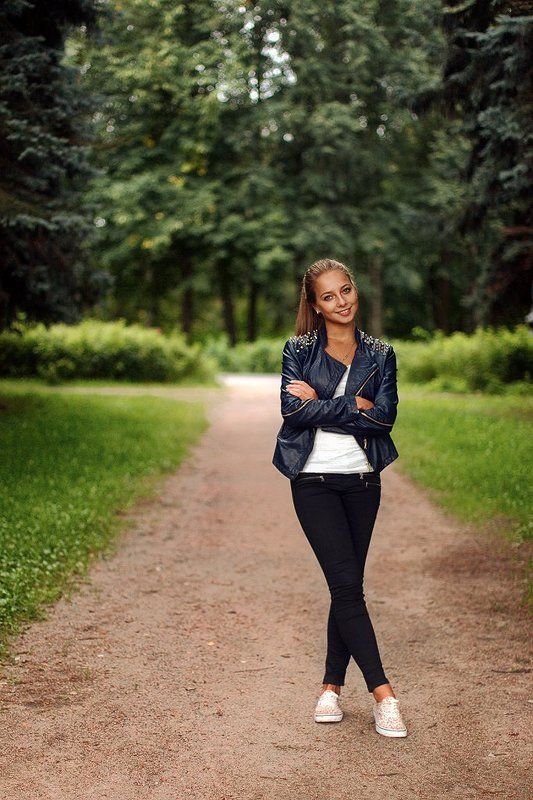 красота, красиво, парк, лето, девушка, модель, зелень, деревья, санкт-петербург Ev2photo preview