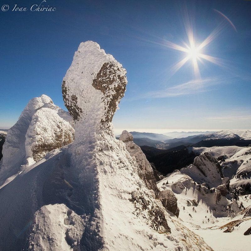 ciucas, cliff, mountain, romania, snow, transilvania Winter in Ciucasphoto preview