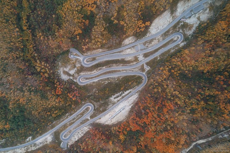 Горный Алтай, осень, серпантин, Белокуриха photo preview