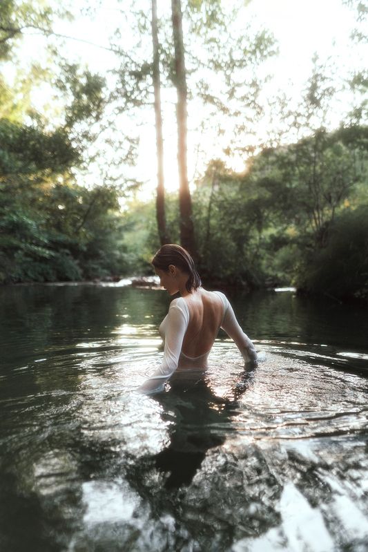 #девушка, #лето, #лес, #вода Иннаphoto preview