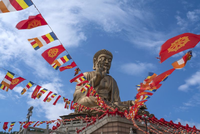 Nanshan Great Buddha, Yantai, Shandong, Chinaphoto preview