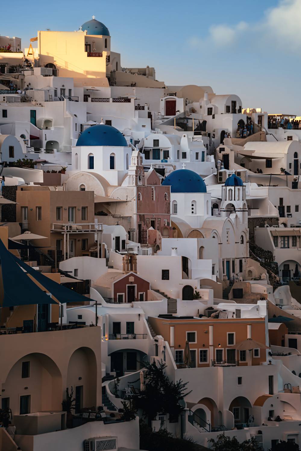 #Town #Roof #Evening #Dusk #Mountain Village, Shpek Andrey