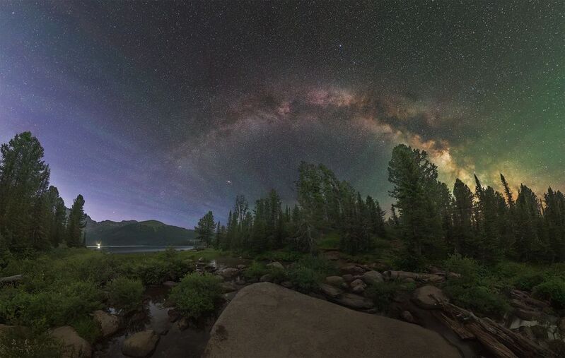 астрофото, астрофотография, ночь, астрономия, астропейзаж, млечный путь, звезды, ночное небо, night, nightphotography, stars, milkyway, longexposure, ергаки, саяны Ясная ночь на озере Светлоеphoto preview