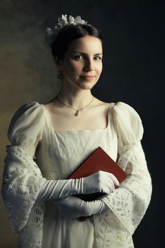 винтаж, портрет, женский портрет, постановочное фото, девушка, ретро, портрет Марияphoto preview