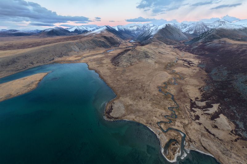 алтай, хребет чихачева, чихачева, рассвет, киндыктыкуль, горный алтай, республика алтай, осень, нарын-гол Хребет Чихачева, Алтайphoto preview