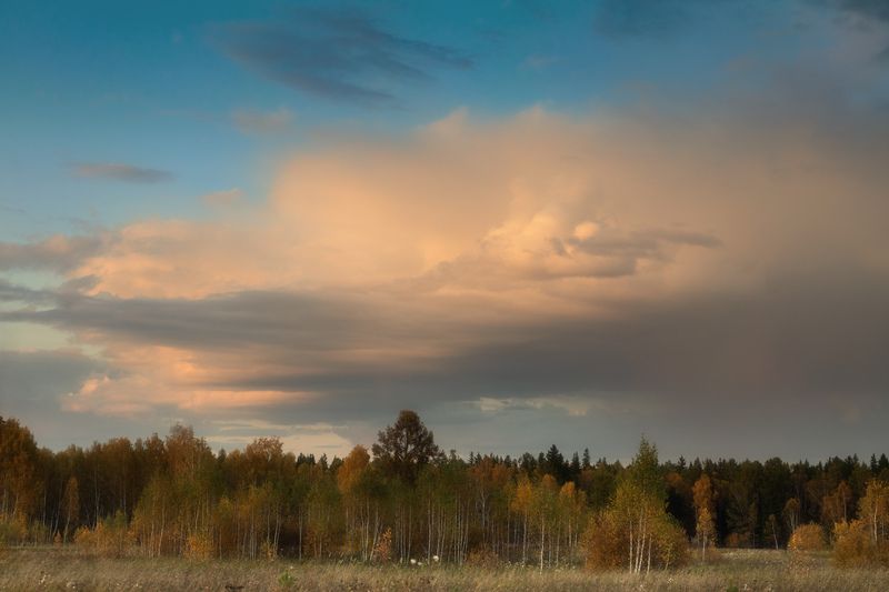 Деревенский закатphoto preview