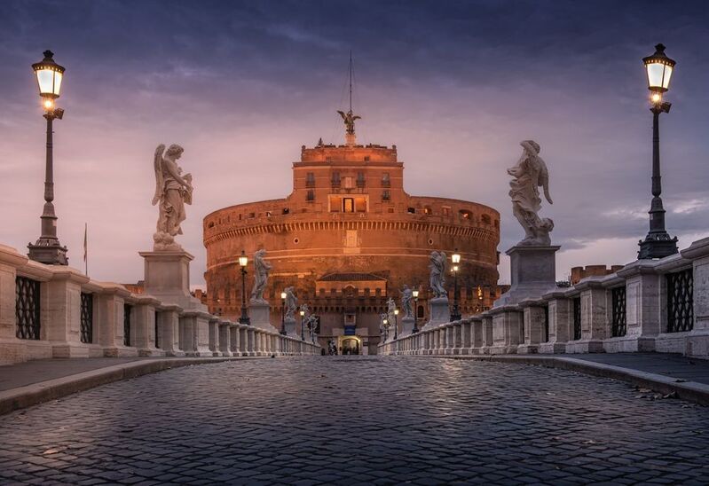 рим, город, замок, закат, оассвет Вспоминая о вечном…photo preview