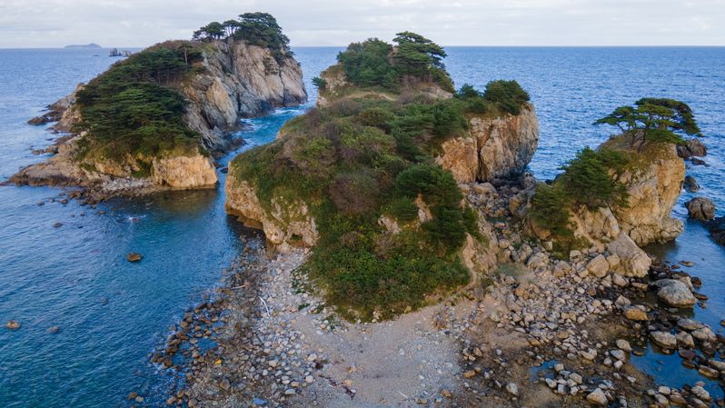 Россия, Приморский край, Японское море, полуостров Гамова, бухта Орлинка, В Приморьеphoto preview