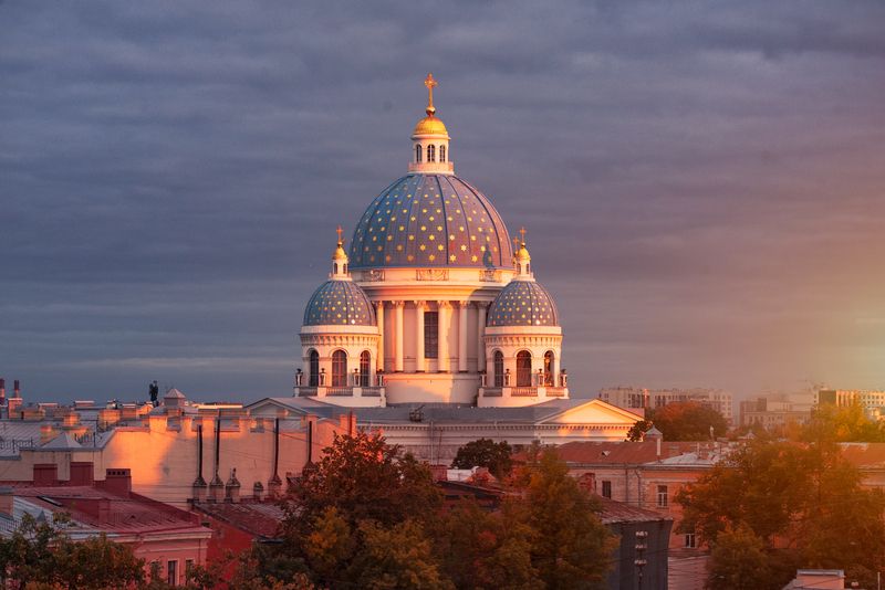 осень. Троицкий собор...photo preview