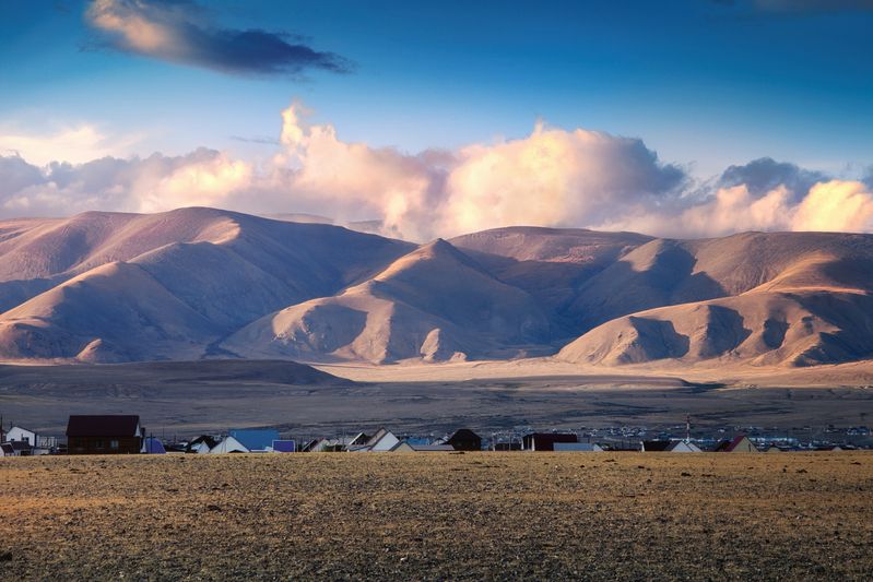 алтай, кош-агач, горы, вечер, природа, nikon Близость вечера в Кош-Агачеphoto preview