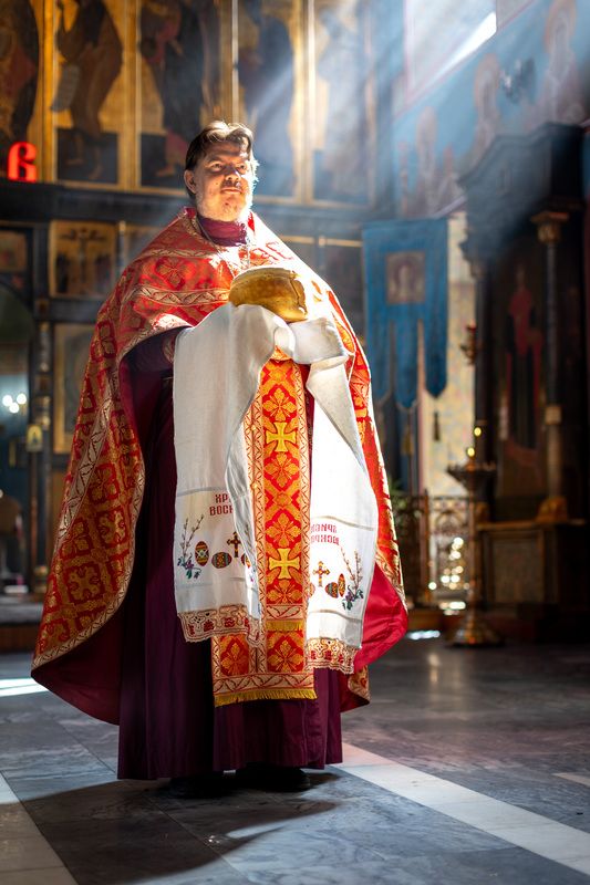 артос, хлеб духовный, пасха, свет в храме Хлеб Жизниphoto preview