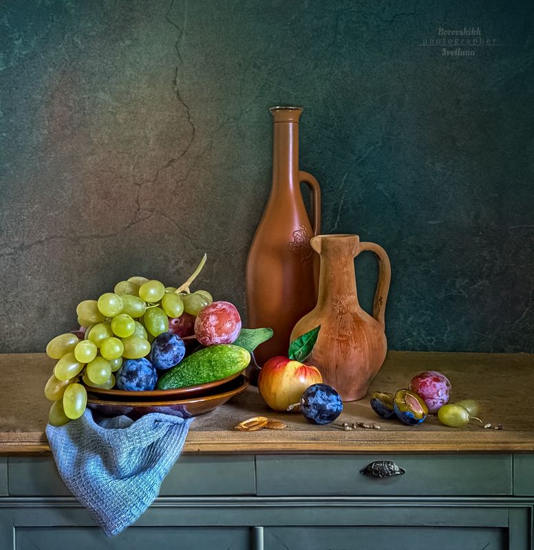 натюрморт, art_photo, darkphoto, фрукты, авторскоефото, светланаборовских, фото на окне, фото через полиэтиле, фото на телефон Я его слепила из того, что было...photo preview