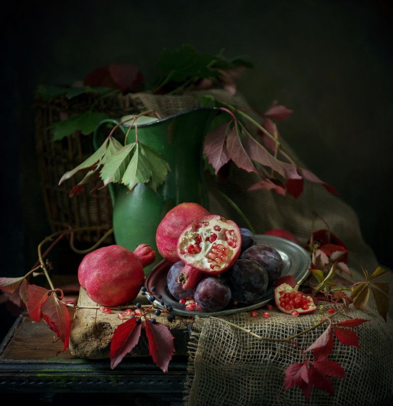 Осень. Гранаты.photo preview