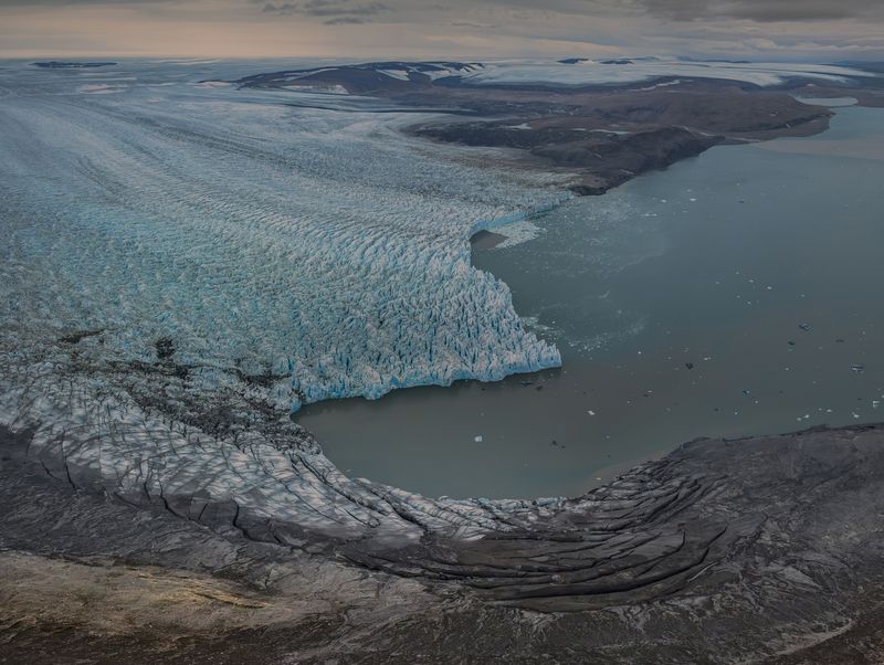 Ледник Шокальского, архипелаг Новая Земля, остров Северныйphoto preview