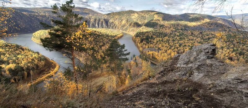 осень, природа, манская петля, сибирь, перекоп Таежная осеньphoto preview