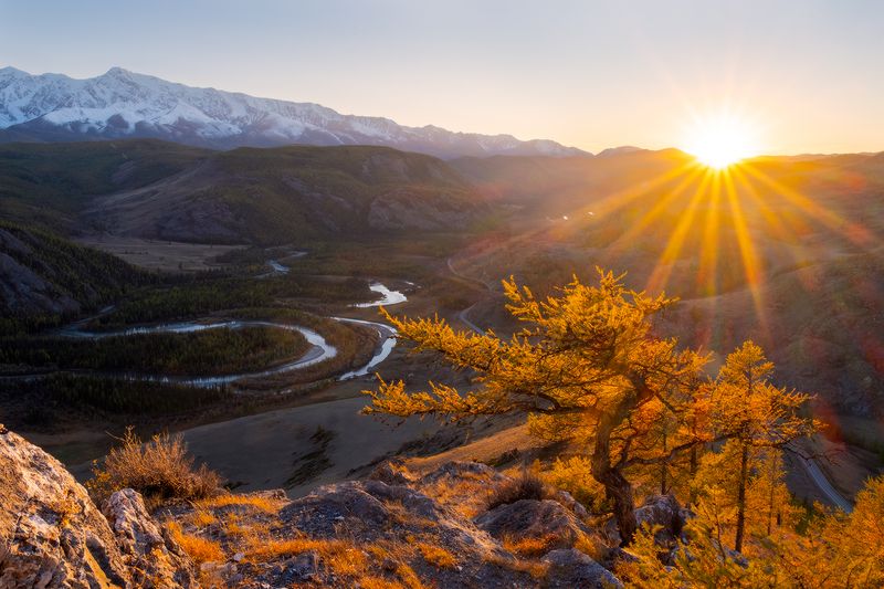 Алтай, Курай закат над Чуейphoto preview