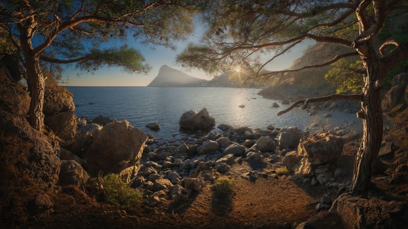 крым, новый свет Вечерний светphoto preview