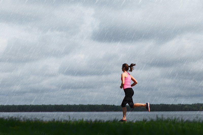 Бег, Облачно, Спорт photo preview