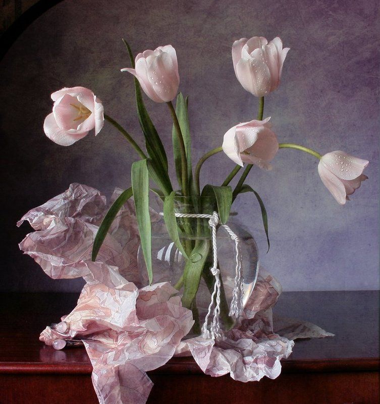 Весна, Натюрморт, Тюльпаны, Фотонатюрморт photo preview