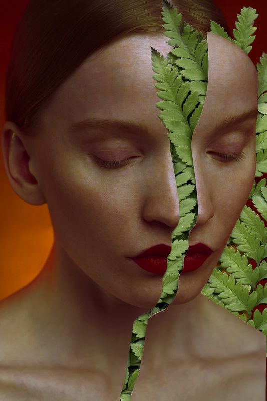 colorful, ginger, green, nature, orange, plants I am NATUREphoto preview