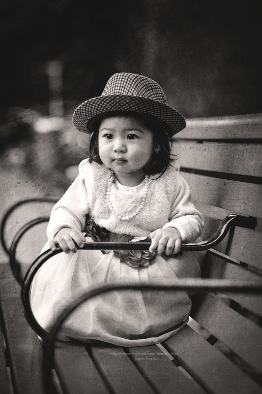 Baby, Beautiful, Black & white, Black and white, Child, Children, Cute, Ha Noi, Hat, Kids, Love, Lovely, Model, Portrait, South east asia, Trungducphoto, Vietnam, Wb baby Cutephoto preview