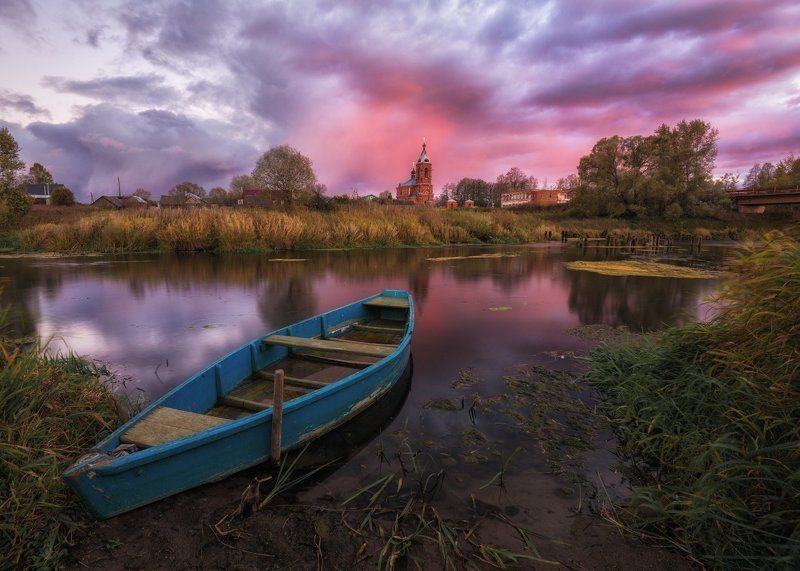 Дунилово, Ивановская область Малиновый вечер.photo preview