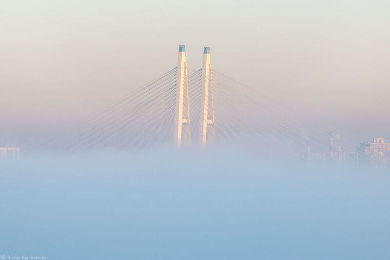 Санкт-Петербург Туманный рассвет фото превью