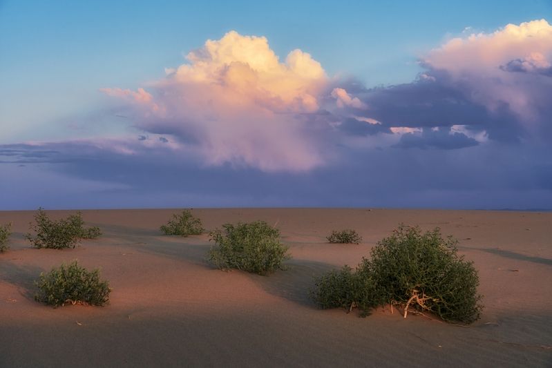 Закат в песках Монгол Элсphoto preview