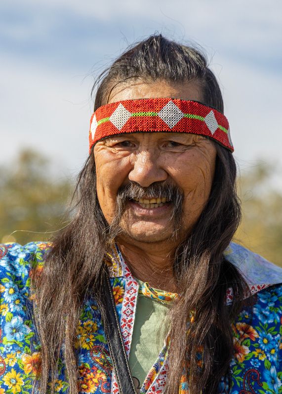 камчатка, портрет, ительмен, мужчина, алхалалай Житель Камчаткиphoto preview