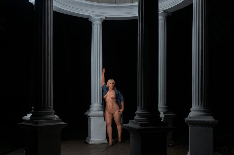 Вечер в парке фото превью