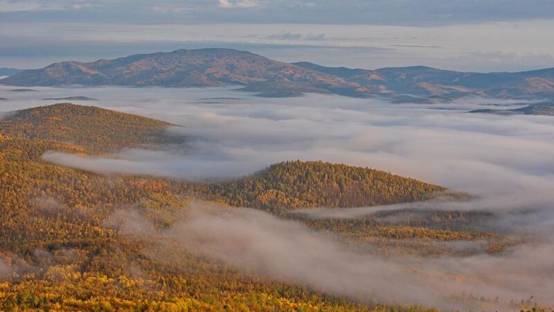 кутурчинское, белогорье, горы, саяны, утро,  осень, туман Долина реки Минаphoto preview