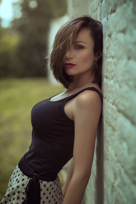 girl, model,hot, studio, portrait, black, light, young, summer, sexy Lubaphoto preview