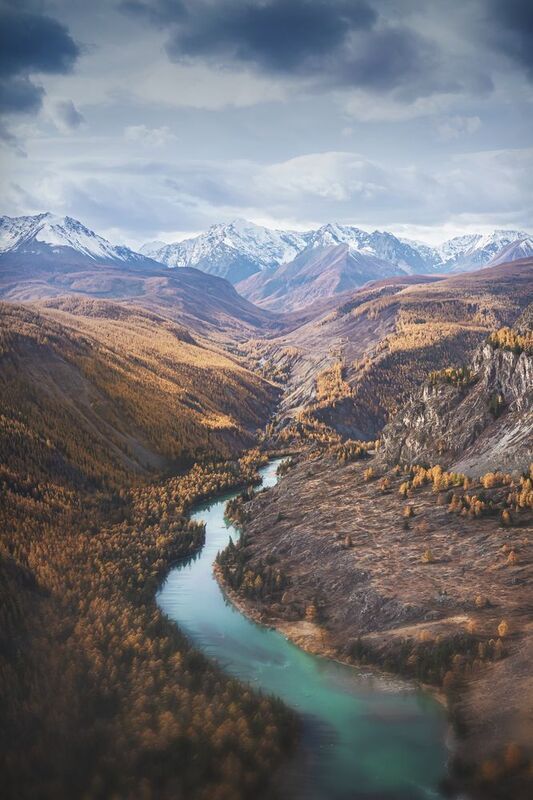 алтай, осень, курай, река, горы, mountains, landscape, пейзаж, россия, природа, Осенний алтай. Курай.photo preview
