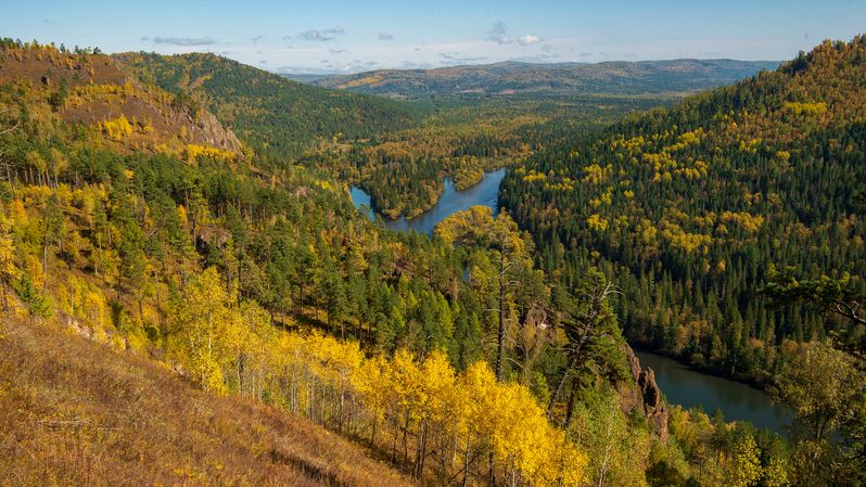 мана, красноярск, краски, осень, горы, тайга, золото, долина, скалы Поманила меня Манаphoto preview