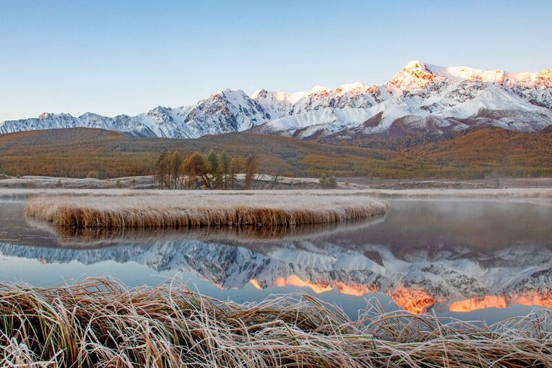 оз.джангысколь  алтай Рассветphoto preview