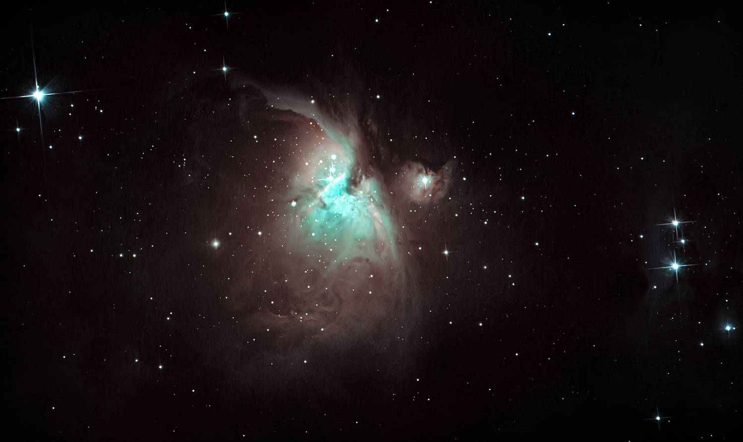 туманность, орион, звёзды, космос, Вячеслав Мельников