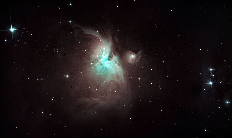 туманность, орион, звёзды, космос photo preview