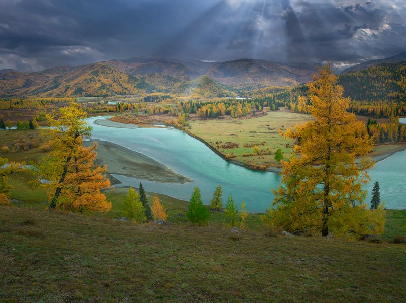 Фототуры с Владимиром Рябковым, #алтай #altay #барнаул #алтаи #горныйалтай #горы #алтайскийкрай #сибирь #altai #россия #russia #путешествие #природа #barnaul #республикаалтай #новосибирск #mountains #бийск #barnaul22 #travel #катунь #москва #поход #красно Река Аргут в селе Джазатор. фото превью