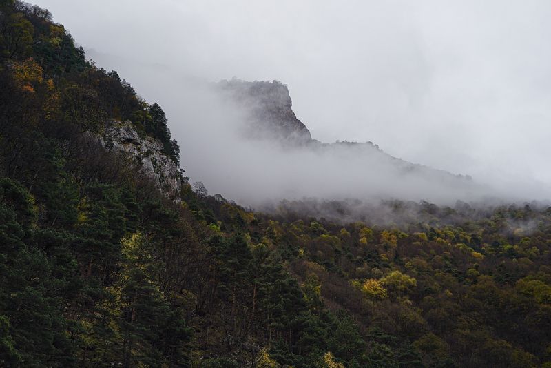 Россия, Северная Осетия, Куртатинском ущелье, Осень Осеньphoto preview