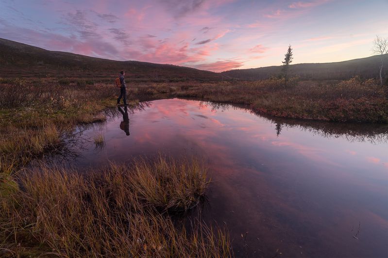 Безымянное озеро под вершиной Китчепахк.photo preview