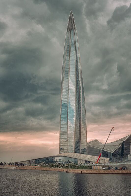 Лахта Санкт-Петербург Лахта центр фото превью