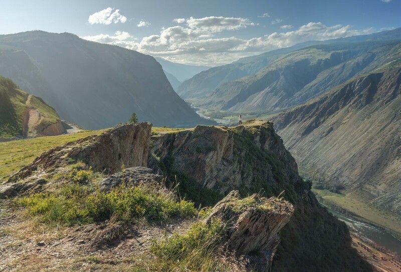 Виды на долину реки Чулышман…  Views of the Chulyshman River Valley...photo preview