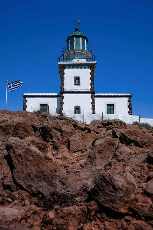 #Rock #Bedrock #Lighthouse #Tower #Geological formation #Outcrop #Fault #Klippe #Promontory #Beacon Akrotiri Lighthousephoto preview