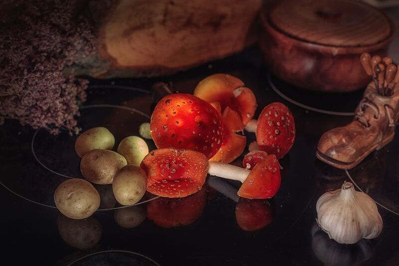 мухомор деревянная посуда Мухоморыphoto preview